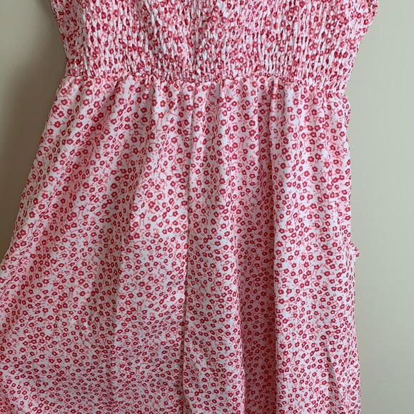 LAST 1! SMALL pink floral summer beach dress - Picture 5 of 14